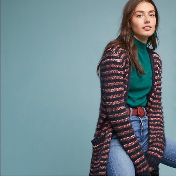 NWOT Meadow Rue by Anthropologie Open Cardigan - Picture 1 of 8